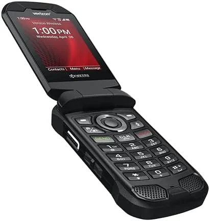 Vista 7 de Kyocera DuraXV Extreme E4810 Verizon Rugged LTE Flip Basic - Cámara para teléfono celular, GPS, color negro (renovado)