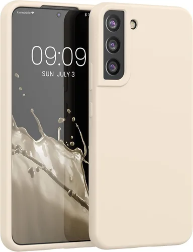 Vista 70 de kwmobile Funda compatible con Samsung Galaxy S9 - Funda de silicona TPU con acabado suave - Blue Reef