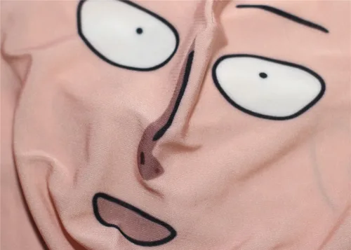 Vista 5 de Saitam - Disfraz de cosplay, overol para Halloween, carnaval, juego de rol para fanáticos mono + máscara B