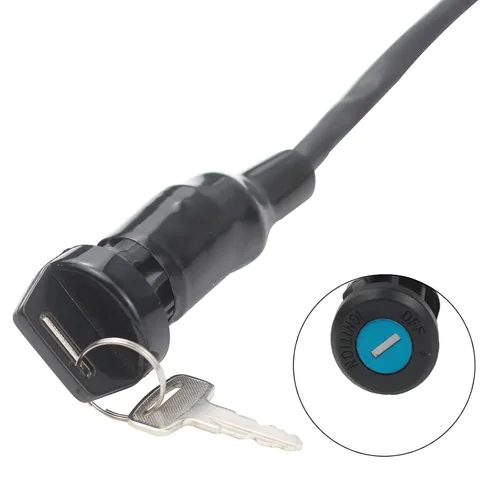 Vista 4 de Llave de interruptor de encendido compatible con Hon-da ATV TRX350 TRX420 TRX450 Foreman TRX350FM 4x4 2000-2006 Rancher 350 400 420 impermeable
