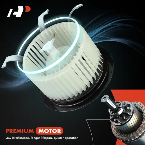 Vista 5 de A-Premium HVAC - Ventilador del calentador del motor con motor sin escobillas Compatible con vehículos Toyota - Sequoia 2008-2022, Sienna 2011-2020