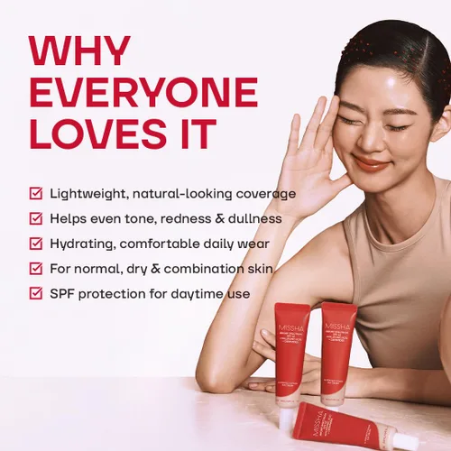 Vista 2 de MISSHA M Perfect Cover BB Cream No.25 & Glow Skin Balm Bundle