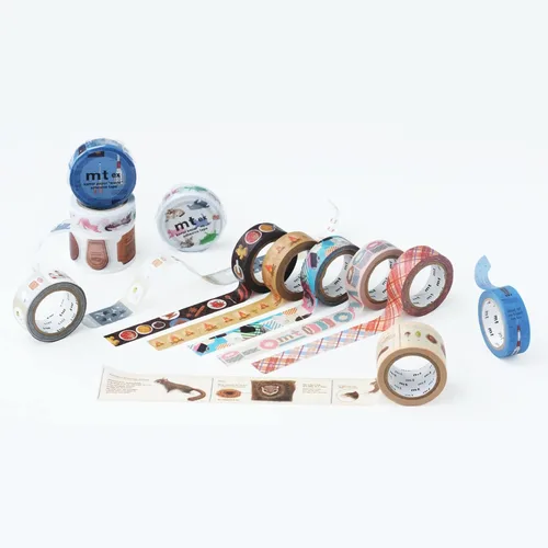 Vista 5 de MT EX Series - Cinta adhesiva de papel Washi: 3/5 pulgadas x 23 pies (especias forradas)
