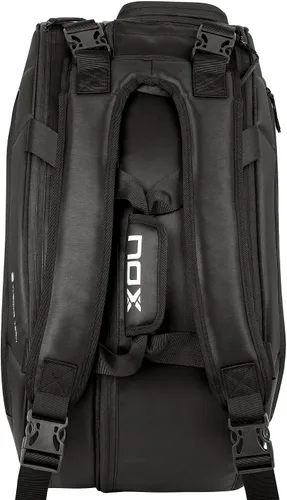 Vista 4 de NOX Padel Bag PRO SERIES Thermal ThermoTech Compartment Large Capacity for 5 Rackets & Ventilated Shoe Pocket Ergonomic Design with Backpack