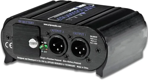 Vista 3 de ART DualXDirect Dual Professional Active Direct Box