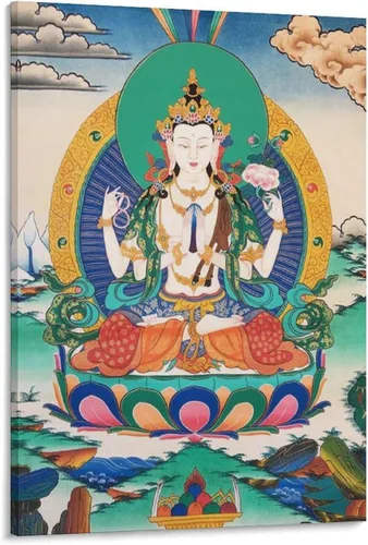 Vista 84 de Póster artístico con texto en inglés «Lord Shiva And His Family» («Lord Shiva And His Family») - Póster decorativo moderno para decorar la pared