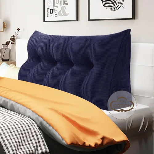 Vista 39 de WOWMAX - Almohada triangular para cabecero; almohada en forma de cuña para cabecero; almohada grande de refuerzo para cama, almohada