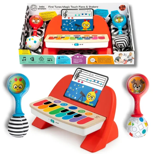 Vista 20 de Baby Einstein Upbeat Tunes Magic Touch - Tambor de madera Juguete musical, a partir de 6 meses