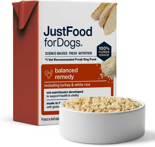 Vista 12 de JustFoodForDogs Pantry Fresh - Alimento húmedo para perros, comida completa o comida para perros, receta de comida para perros de cordero y arroz