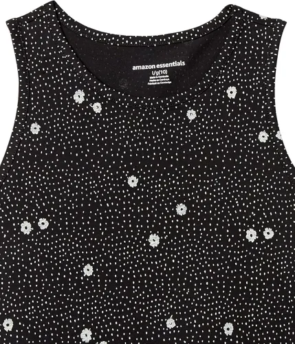 Vista 2 de Tienda Essentials Vestido de punto sin mangas para niñas y niños pequeños, paquete de 2