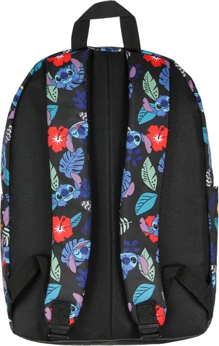 Vista 4 de Disney Lilo & Stitch Tropical Leaves Pineapple Mochila de viaje para portátil de 17 pulgadas