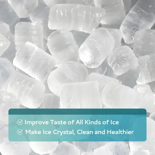 Vista 3 de EUHOMY Limpiador y descalcificador para máquina de hielo 4 usos y empaquetado individualmente Limpiador de máquina de hielo con polvo