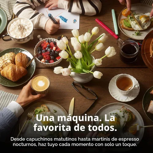Vista 5 de Ninja AutoBarista Pro Espresso totalmente automático, 13 opciones