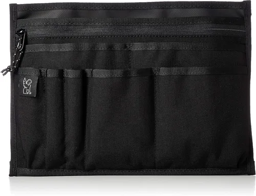 Vista 4 de Chrome Industries Citizen Night Messenger Satchel Bag 24 litros con organizador negro