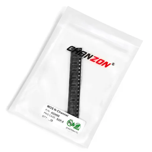 Vista 35 de Chanzon 2N60 TO-220AB NMOS MOS N-Channel Power MOSFET Transistor, alto voltaje y corriente nominal, (paquete de 10 unidades)
