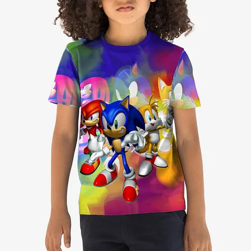 Vista 5 de KCNMEYY Camiseta de manga corta 3D de ancho completo para adolescentes, diseño moderno y fresco, unisex, adecuada para el uso diario