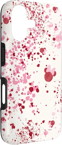 Vista 3 de Disney Minnie Mouse Head Ears - Carcasa para iPhone 17, diseño abstracto de salpicaduras