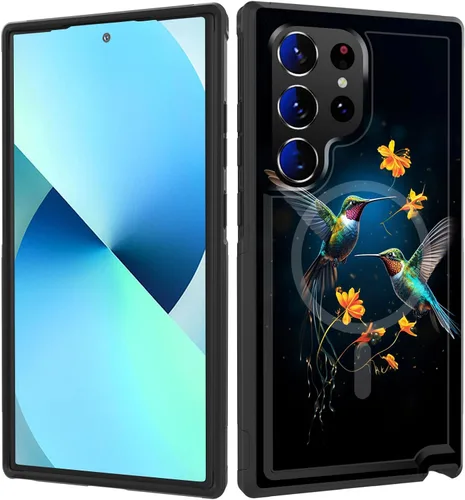 Vista 261 de Funda magnética para Galaxy A16 5G, [compatible con MagSafe] [protección contra caídas de grado militar] Funda resistente a prueba de golpes