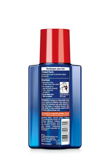 Vista 6 de Alpecin After Shampoo - Líquido de cafeína 6.76 fl oz (paquete de 3) I Solución tópica para el adelgazamiento del cabello masculino I Promueve