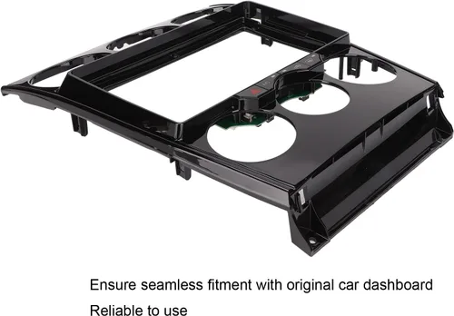 Vista 3 de Fydun Kit de instalación para salpicadero, marco de panel de navegación estéreo de coche ABS negro para Mazda 6 2004‑2016