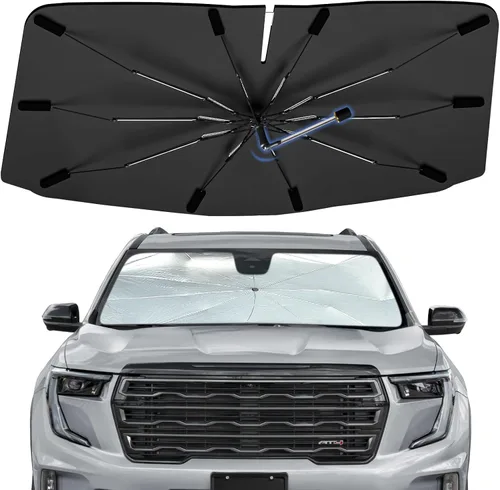 Vista 82 de Sombrilla Parasol para Parabrisas para Mazda 3 2014-2026, Parasol Plegable para Coche para Ventana Delantera, Visera Protectora Solar Altamente