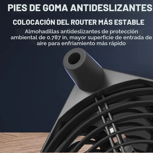 Vista 2 de VTRETU - Ventilador de refrigeración con interfaz USB silenciosa, utilizado para rack de enrutador, bricolaje, audio y video, gabinete de red