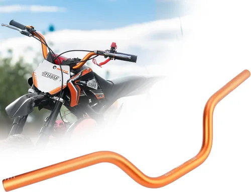 Vista 7 de RUTU - Manillares de 7/8 pulgadas para moto de cross para niños de 49-70 cc, barra de mango resistente para 2 tiempos ATV Dirt Bike KX, scooter Negro