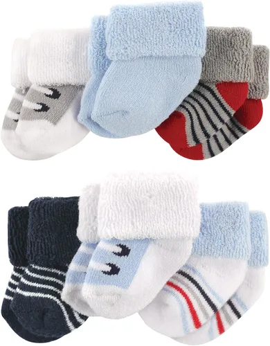 Vista 21 de Luvable Friends Conjunto de calcetines unisex para bebé recién nacido y bebé