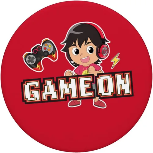 Vista 3 de Ryan's World Juego en Ryan PopSockets PopGrip intercambiable