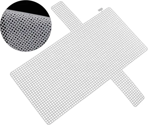 Vista 4 de 4 hojas de tela de punto de aguja de plástico para manualidades DIY marcadores de punto bolsa de proyectos de taza bordado hecho a mano hilo