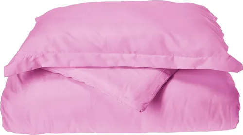 Vista 13 de Elegant Comfort Resistente a las arrugas, juego de funda de edredón de microfibra de 2 piezas de alta calidad hotelera, 1500 hilos, sólido Aqua