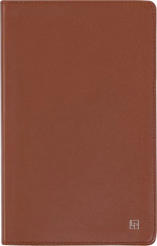 Vista 14 de Cuaderno clásico de cuero, tapa blanda, rayas estrechas, tabla de contenido y páginas numeradas