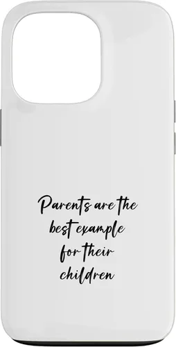 Vista 10 de Parents are the best example for their children Case for iPhone XR