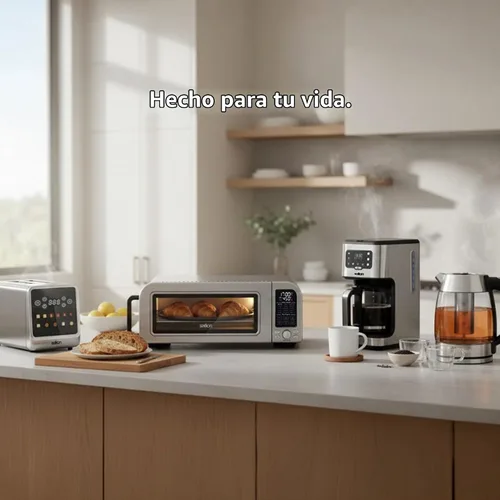 Vista 9 de Salton Flip & Cook - Freidora de aire 3 en 1 de 5.8 cuartos de galón, parrilla y deshidratador con ventana de visualización