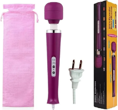 Vista 11 de Masajeador vibratorio eléctrico de mano para mujer, para recuperación deportiva, dolor ACH, hombro, cuello, piernas, mano, masajeador de pies