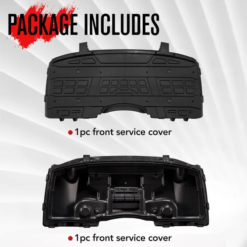 Vista 7 de A & UTV PRO Kit de caja de almacenamiento inferior y cubierta de servicio frontal para Polaris Sportsman 400 450 500 600 700 800 2005-2010