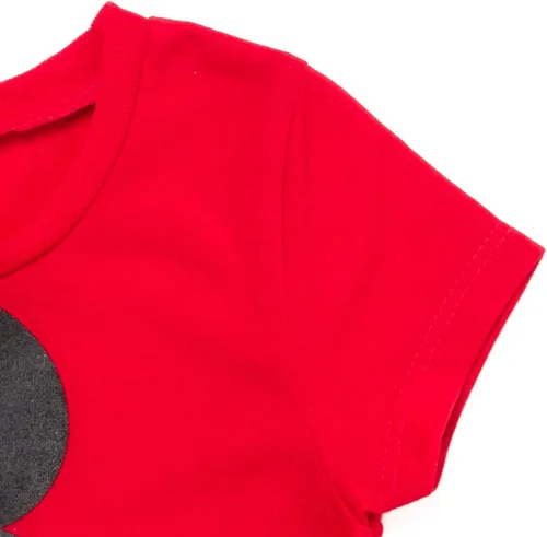 Vista 7 de Disney Minnie Mouse Lilo & Stitch Princess Winnie the Pooh - Conjunto de camiseta y pantalones cortos de rizo francés para bebé a niño grande