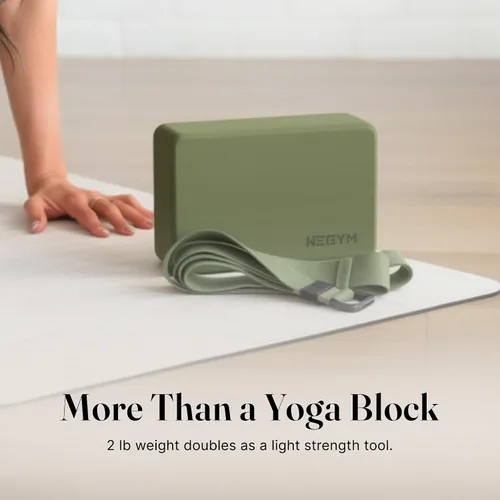 Vista 5 de WeGym Yoga blocks with Anti-Slip, Comfortable Grip, Sturdy Sides for Secure Workouts at Home, for Yoga, and Pilate Training