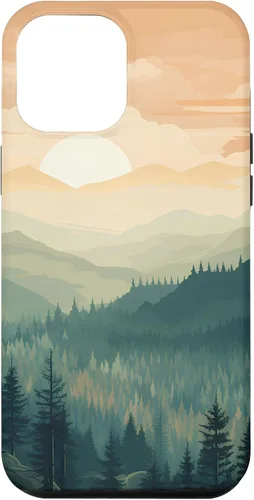 Vista 25 de iPhone 16 Landscape Nature Mountains Trees Case