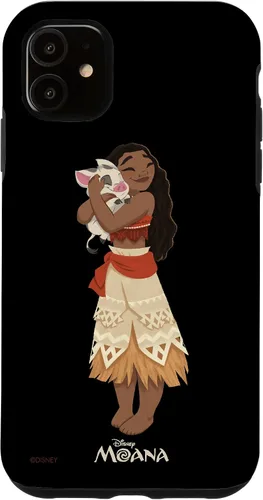 Vista 8 de Funda para iPhone 16 Disney Moana y Pua