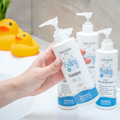 Vista 6 de Baby Jolie Gel de baño para bebés, gel de baño y cabello para niños y recién nacidos 2 en 1, champú + jabón, 7.5 onzas, 7.5 fl oz (1)