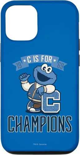 Vista 26 de iPhone 16 Sesame Street Cookie Monster C es para Champions Case