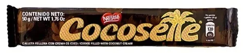 Vista 3 de Nestle Cocosette - Paquete de 24 galletas rellenas de crema de coco/galleta rellena con crema de coco