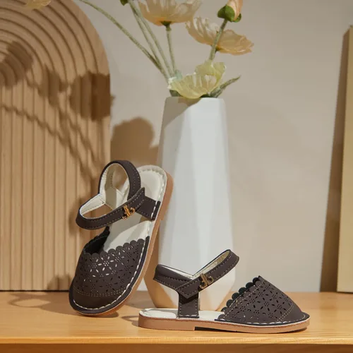 Vista 152 de THEE BRON Sandalias cómodas para niñas, zapatos para niños, sandalias rellenas