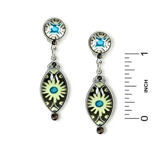 Vista 3 de mineral-glow arete de moda, Primavera-Verano Colección de Artaziae3201