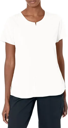 Vista 18 de Wink PRO - Camiseta médica con cuello de muesca y 4 bolsillos para mujer Negro