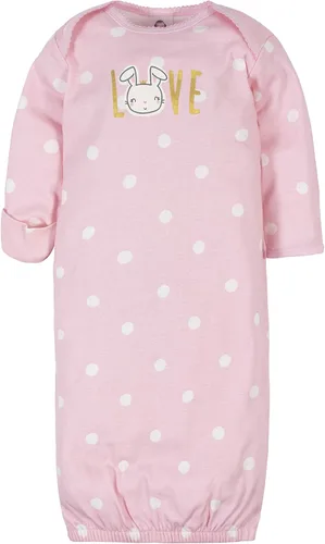 Vista 4 de Gerber Baby Boy and Girls 4-Pack Sleeper Gown