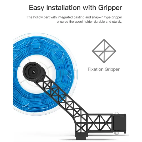 Vista 2 de Creality - Soporte de carrete de filamento giratorio para Ender 3, Ender 3 V2, Ender3 Pro, Ender 3 V2 Neo, Sidewinder X1, Ender 5 Pro/Plus, Vyper