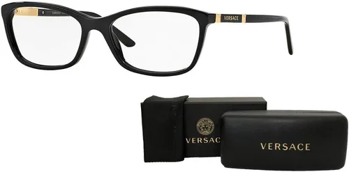Vista 3 de Versace VE3186 Cateye Eyeglasses For Women + BUNDLE with Designer iWear Eyewear Care Kit