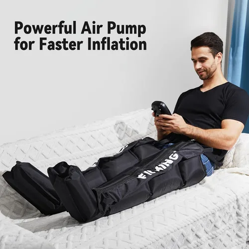 Vista 3 de FIT KING Sistema de recuperación de compresión de aire, botas masajeadoras